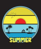 SUMMER VECTOR ART DESIGN