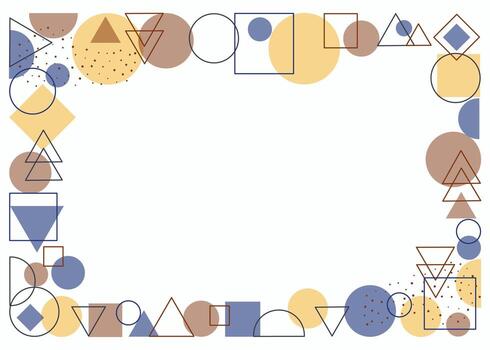 Abstract background. Vector banner with modern graphic elements. Dynamic colors and lines, geometric shapes and spots. Template for web banner, flyer design on isolated background.