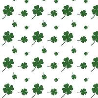 seamless pattern with clover. Pattern for St. Patrick's Day. Saint patrick background vector illustration