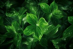 ai generado aéreo ballet hojas en medio aire creando un fascinante monitor de naturalezas movimiento ai generado foto