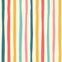 Seamless pattern with vertical colorful stripes for wallpaper, scrapbooking, textile prints, nursery apparel decor, wrapping paper, stationary, etc. EPS 10 vector