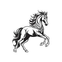 vector de ilustración de caballo