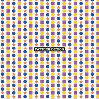 Pattern design tamplate vector