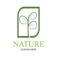 naturaleza creativo símbolo orgánico concepto. bio herbario salud cuidado resumen negocio eco logo. Fresco alimento, circulo paquete, belleza flora, farmacia icono. corporativo identidad logotipo, empresa gráfico vector