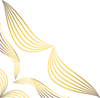 beautiful gold ornament png