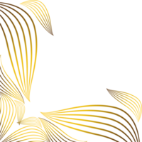 beautiful gold ornament png