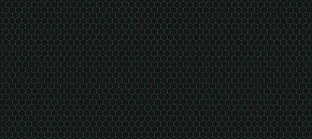Hexagon pattern gradient. Seamless background. Abstract honeycomb background in black color. Vector illustration