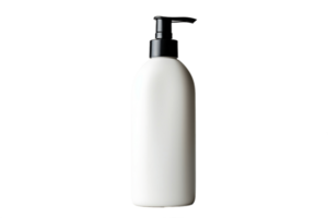 ai generiert Lotion Flasche auf transparent Hintergrund. ai png