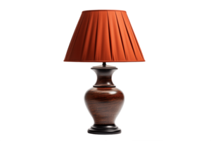 ai generiert Lampe auf ein transparent Hintergrund. ai png