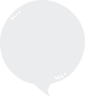 Tal bubbla ballong ikon klistermärke PM nyckelord planerare text låda baner, platt png transparent element design