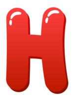Alphabet Cute For Kids Letter H png