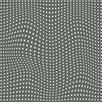 simple abstract seamlees white color small polka dot wavy distort pattern on fig color background vector