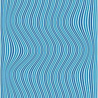 simple abstract seamlees popart sky blue color vertical wavy distort line pattern vector
