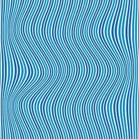 simple abstract seamlees popart sky blue color vertical wavy distort line pattern vector