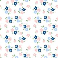 seamless vector background. flower textured