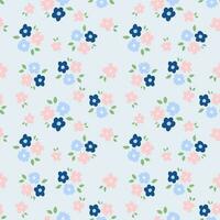 seamless vector background. flower textured