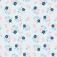 seamless vector background. flower textured