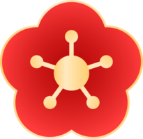 Lunar New Year Flower png