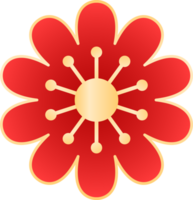 Mond- Neu Jahr Blume png