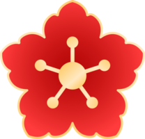 Mond- Neu Jahr Blume png