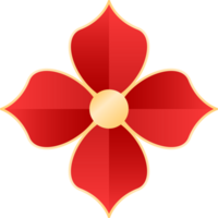 chino lunar nuevo año flor png