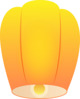 Sky Lantern Illustration png