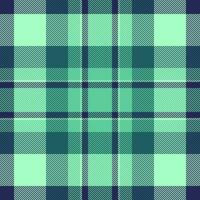 Fabric check seamless of textile texture tartan with a plaid pattern vector background.