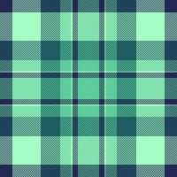 Fabric check seamless of textile texture tartan with a plaid pattern vector background.