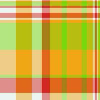 Textile pattern check of background plaid tartan with a seamless vector texture fabric.