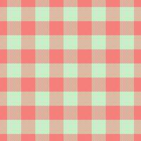 Rustic pattern tartan background, damask plaid seamless vector. Menu fabric texture check textile in red and light colors. vector