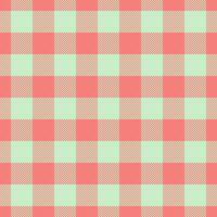 Rustic pattern tartan background, damask plaid seamless vector. Menu fabric texture check textile in red and light colors. vector