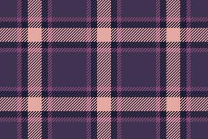 Check fabric textile of pattern tartan vector with a plaid texture background seamless.