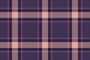 Check fabric textile of pattern tartan vector with a plaid texture background seamless.