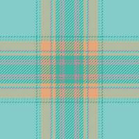 Plaid check pattern. Seamless fabric texture. Tartan textile print. vector