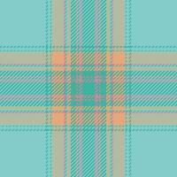 Plaid check pattern. Seamless fabric texture. Tartan textile print. vector