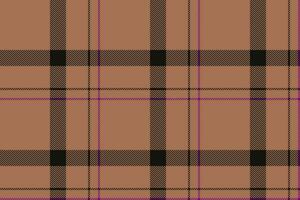 Plaid background, check seamless pattern. Vector fabric texture for textile print, wrapping paper, gift card or wallpaper.