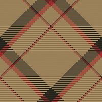 Seamless pattern of scottish tartan plaid. Repeatable background with check fabric texture. Vector backdrop striped textile print.