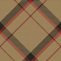 Seamless pattern of scottish tartan plaid. Repeatable background with check fabric texture. Vector backdrop striped textile print.