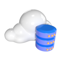 Database 3D Illustration Icon png