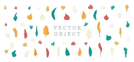 Handmade products. Completely vector and different. This elements that can be used to create any design. Vector brush type object.