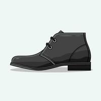 Casual Work Shoes High Ankle vector