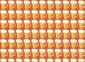 beer pattern background, ideal for design beverage publications, beers vector