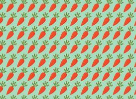 Carrot pattern, background for kitchen fabrics or backgrounds for design, carrot repeat, great for vegan publication background too vector