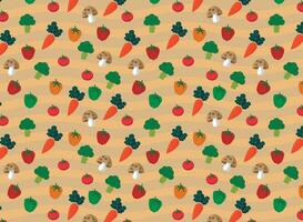 vegetable pattern, background, for design backgrounds, prints and various designs vector