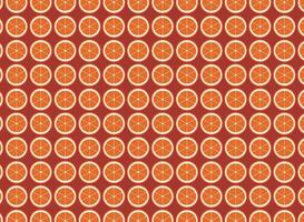 naranja Fruta patrón, ideal para estampado antecedentes, varios vector diseño