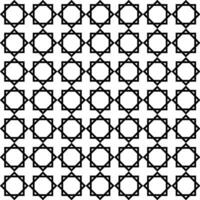 Vector seamless geometric pattern in the form of a black lattice of quadrangles on a white background