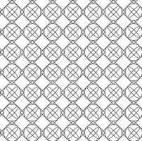 Vector geometric seamless pattern in the form of an openwork black lattice on a white background