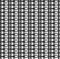 Vector geometric seamless pattern in the form of an openwork black lattice in doodle style on a white background