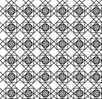 Vector seamless pattern in the form of a beautiful black lattice on a white background