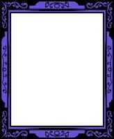 Vector rectangle ornament frame